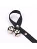 Edco 2er-Set: Welpen-Trainingsglocke in Schwarz - (L)85 cm