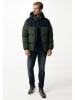Mexx Kurtka pikowana w kolorze czarno-oliwkowym