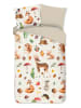 Good Morning Bettwäsche-Set "Autumn" in Beige
