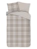 Good Morning Flanell-Bettwäsche-Set "Bernardus" in Beige