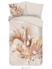 Good Morning Flanell-Bettwäsche-Set "Gia" in Beige