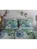 Hip Flanellen beddengoedset "Iselin" groen/turquoise