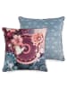 Hip Kissen "Asher" in Blau/ Lila
