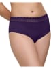 Triumph Pełne figi high waist w kolorze ciemnofioletowym