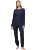 Triumph Pyjama in Dunkelblau