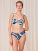 Triumph Bikini-Oberteil in Blau/ Weiß