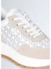 Liu Jo Leren sneakers "Amazing" beige/wit