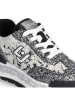 Liu Jo Sneakers in Schwarz/ Silber/ Weiß