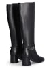 Liu Jo Leder-Stiefel "Babi" in Schwarz