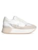 Liu Jo Sneakers in Weiß/ Gold
