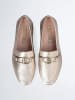 Liu Jo Leren mocassins goudkleurig