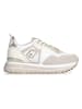 Liu Jo Leren sneakers wit/beige