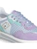 Liu Jo Leren sneakers turquoise/paars
