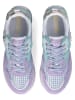 Liu Jo Leren sneakers turquoise/paars