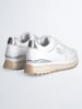 Liu Jo Leren sneakers wit/zilverkleurig