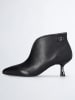 Liu Jo Leder-Ankle-Boots in Schwarz