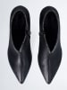Liu Jo Leder-Ankle-Boots in Schwarz