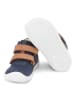 Bundgaard Leder-Sneakers "The Walk Strap Sporty" in Dunkelblau