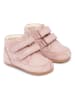 Bundgaard Leder-Lauflernschuhe "Prewalker II Strap" in Rosa