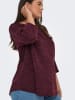 ONLY Bluse in Bordeaux