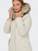 ONLY Parka w kolorze kremowym
