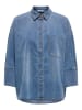 ONLY Jeanshemd in Blau