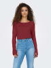 ONLY Pullover in Bordeaux
