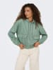ONLY Sweatjacke in Grün