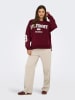 ONLY Sweatshirt in Bordeaux