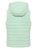 ELBSAND Kamizelka pikowana "Cara" w kolorze miętowym