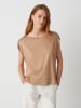 OPUS Koszulka w kolorze jasnobrązowym