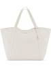 Hey Marly Shopper bag "Pretty Wonder" w kolorze kremowym - 56,5 x 34 x 20 cm