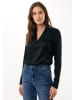 Mexx Bluzka "Tulip" w kolorze czarnym