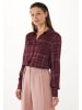 Mexx Bluse ''Check'' in Bordeaux
