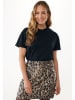 Mexx Koszulka "Noraline" w kolorze czarnym