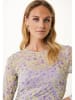 Mexx Kleid in Flieder/ Gelb