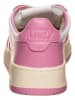 AUTRY Leren sneakers "Medalist" wit/roze