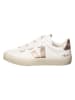 Veja Leder-Sneakers "Recife" in Weiß/ Gold