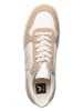 Veja Leder-Sneakers "V 10" in Weiß/ Beige