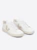 Veja Leren sneakers "V 12" wit/beige