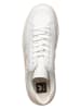 Veja Leder-Sneakers "V 12" in Weiß/ Beige