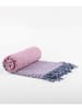 Ottoman Chusta hammam "Fenomen" w kolorze jasnoróżowym - 190 x 105 cm