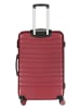 Geographical Norway 3-delige hardcase-trolleyset "Shock" rood