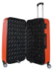 Geographical Norway 3-delige hardcase-trolleyset "Softless" oranje