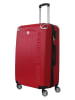 Geographical Norway 3-delige hardcase-trolleyset "Softless" rood