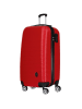 Geographical Norway 3-delige hardcase-trolleyset "Solomun" rood