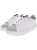 U.S. Polo Assn. Sneakers in Weiß/ Beige/ Dunkelblau