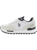 U.S. Polo Assn. Sneakers wit/crème/zwart