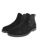 U.S. Polo Assn. Leder-Chelsea-Boots in Schwarz