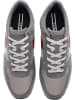 U.S. Polo Assn. Sneakers in Grau/ Rot